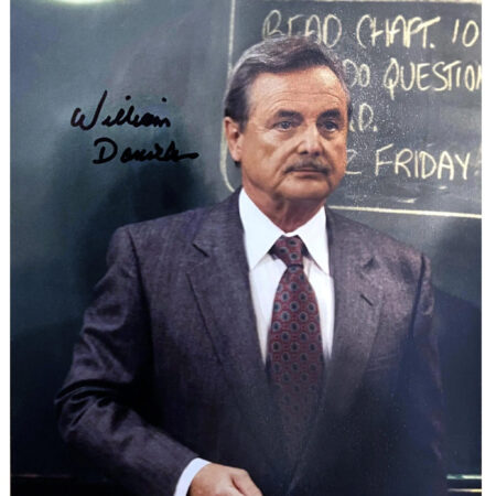 8" x 10" Autographed Picture of William Daniels as Mr. Feeny from Boy Meets World