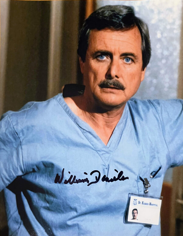 8" x 10" Autographed Picture of William Daniels as Dr. Mark Craig on St. Elsewhere