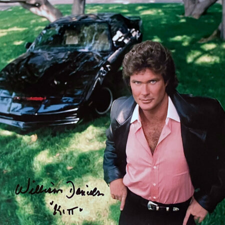 KITT and David Hasselhoff