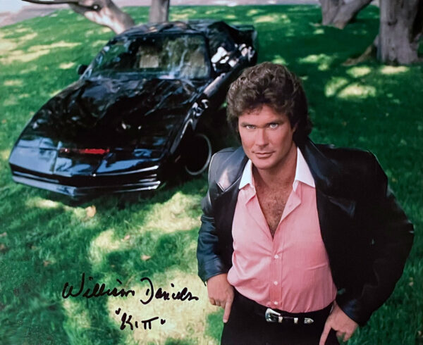 KITT and David Hasselhoff