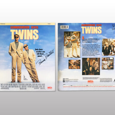 Bonnie Bartlett Signed Original Twins LaserDisc