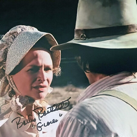8" x 10" Autographed Picture of Bonnie Bartlett and Michael Landon from Little House on the Prairie.