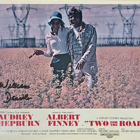 Autographed Picture of Promotional Poster for Two for the Road