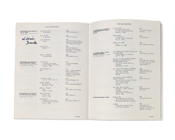 Original Program for 36th Annual Emmy Awards (1984)
