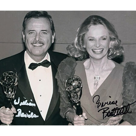 William Daniels and Bonnie Bartlett at 1986 Emmys